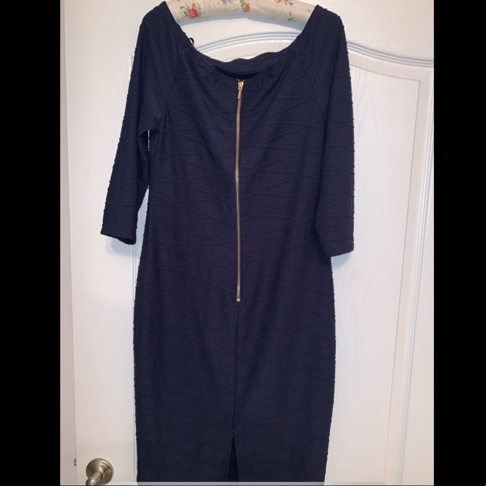 Navy blue dress!